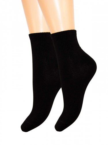 Women's socks Mono (black) зк