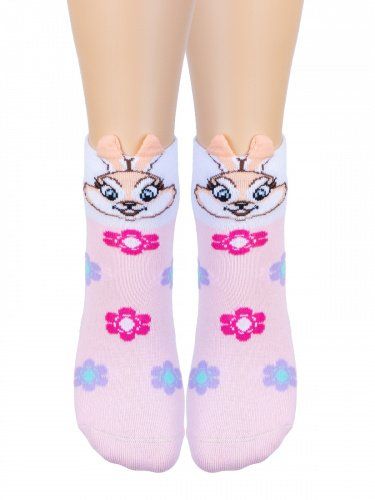 Children's socks Bunny (pink) зк