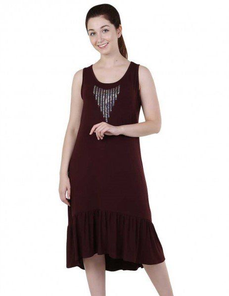 Sundress viscose Vardiya (burgundy) pp