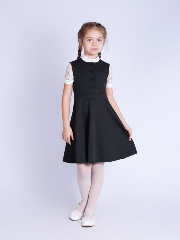 Children's sundress Katrina (black) pp