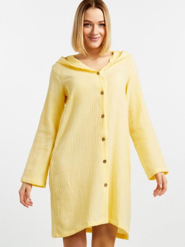 Knitted dress Muslin (yellow) pp