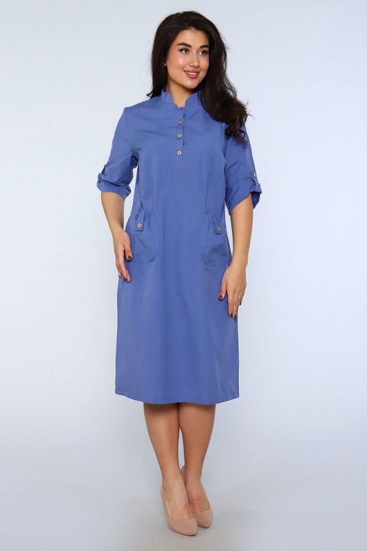 Knitted dress Fenella (blue) pp