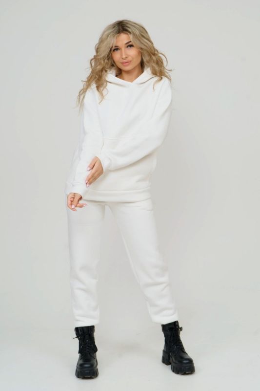 Knitted suit Sevastyan (white) pp