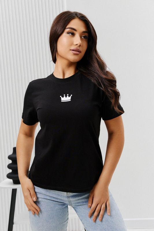 Knitted T-shirt Sabina (crown) pp