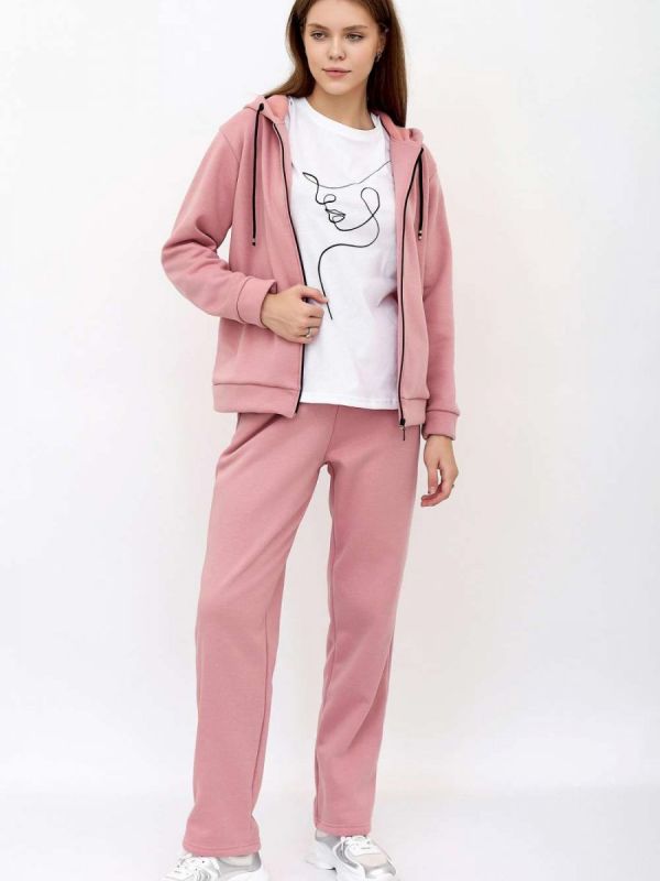 Knitted suit Ishtar (pink) pp