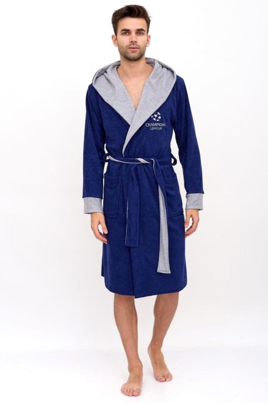 Men's robe Champions League (blue) pp