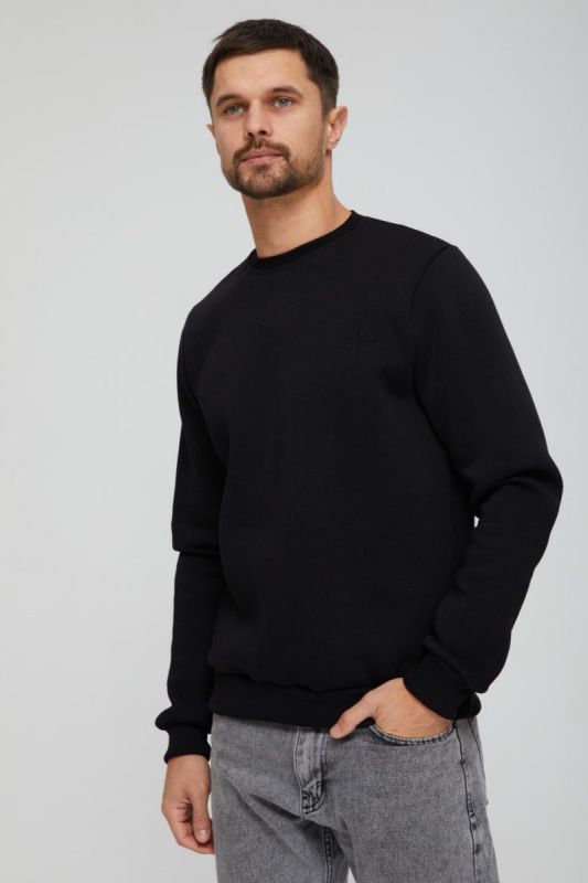 Men's sweatshirt Brond (black) pp