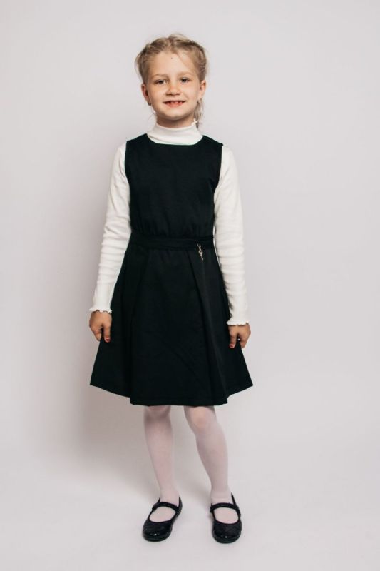 Children's sundress Mindy (black) pp