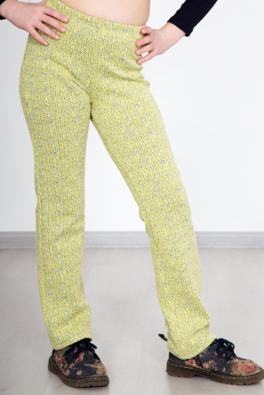 Children's trousers Pipes (yellow) pp